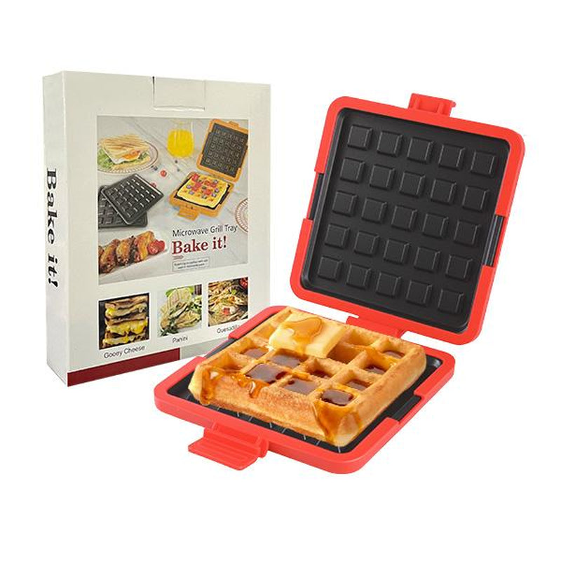 Microwave Sandwich Maker，Quick Cooker ，Easy Meal Prep Tool，No-Mess, Fast Breakfast, Dishwasher Safe