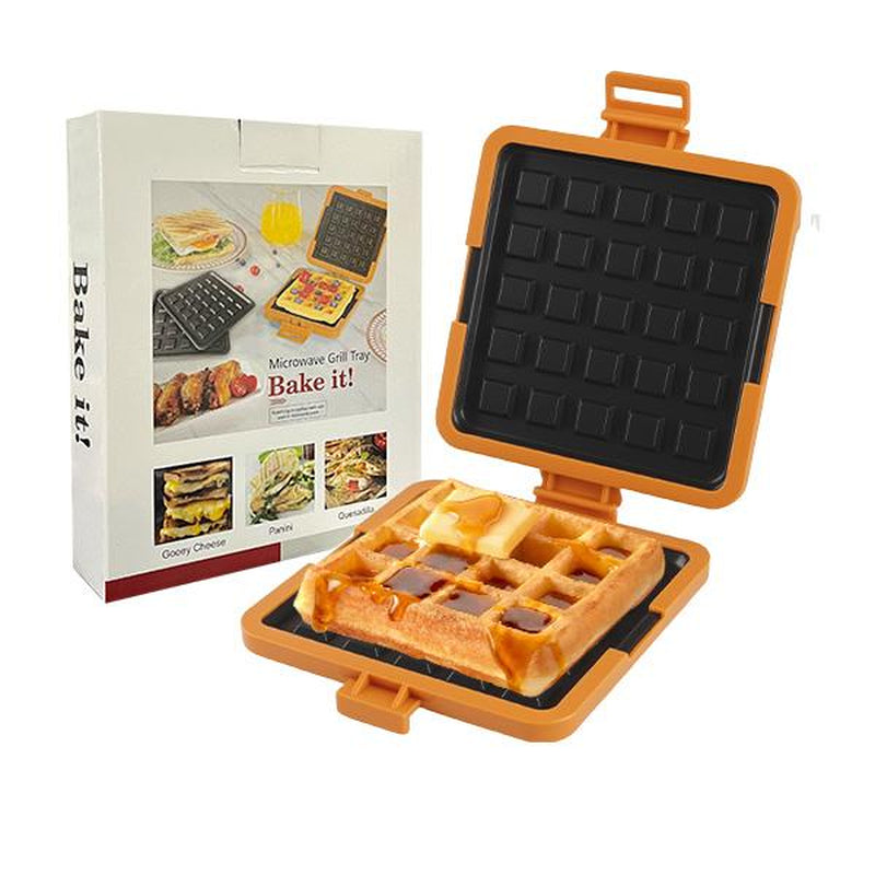 Microwave Sandwich Maker，Quick Cooker ，Easy Meal Prep Tool，No-Mess, Fast Breakfast, Dishwasher Safe