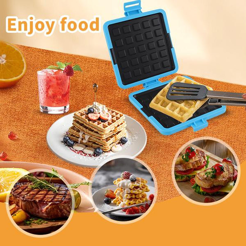 Microwave Sandwich Maker，Quick Cooker ，Easy Meal Prep Tool，No-Mess, Fast Breakfast, Dishwasher Safe