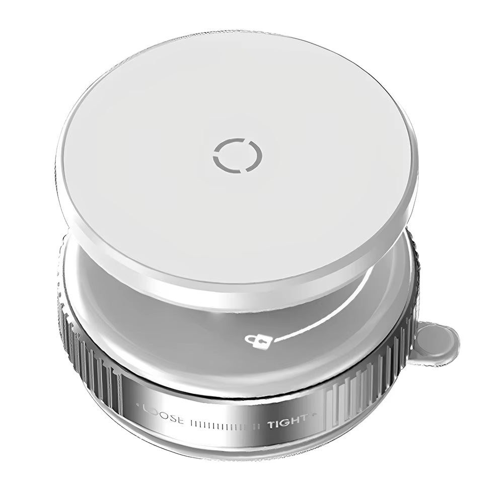 360° Adjustable Vacuum Magnetic Car Phone Holder for Magsafe Magnetic Suction Cup Phone Holder Folding Stand for Car Mirror Gym