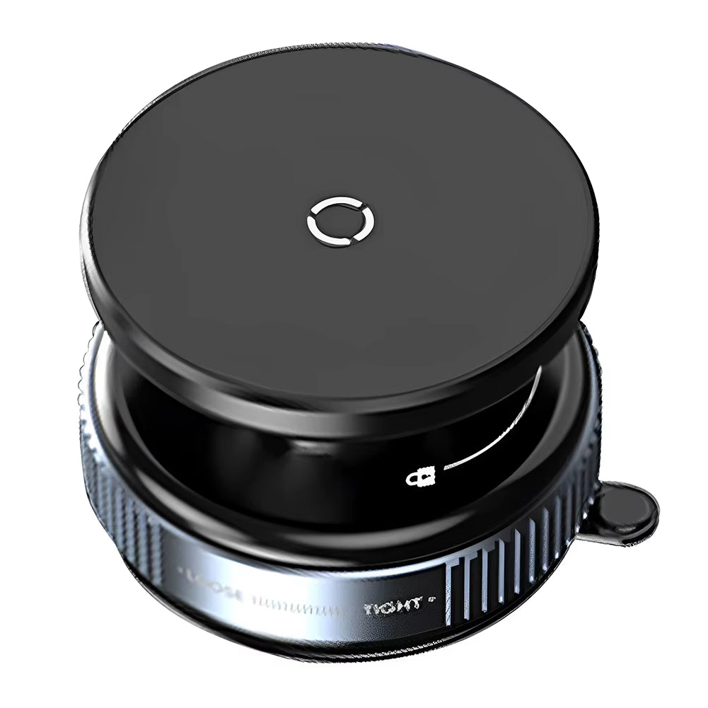 360° Adjustable Vacuum Magnetic Car Phone Holder for Magsafe Magnetic Suction Cup Phone Holder Folding Stand for Car Mirror Gym