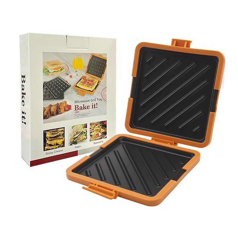 Microwave Sandwich Maker，Quick Cooker ，Easy Meal Prep Tool，No-Mess, Fast Breakfast, Dishwasher Safe